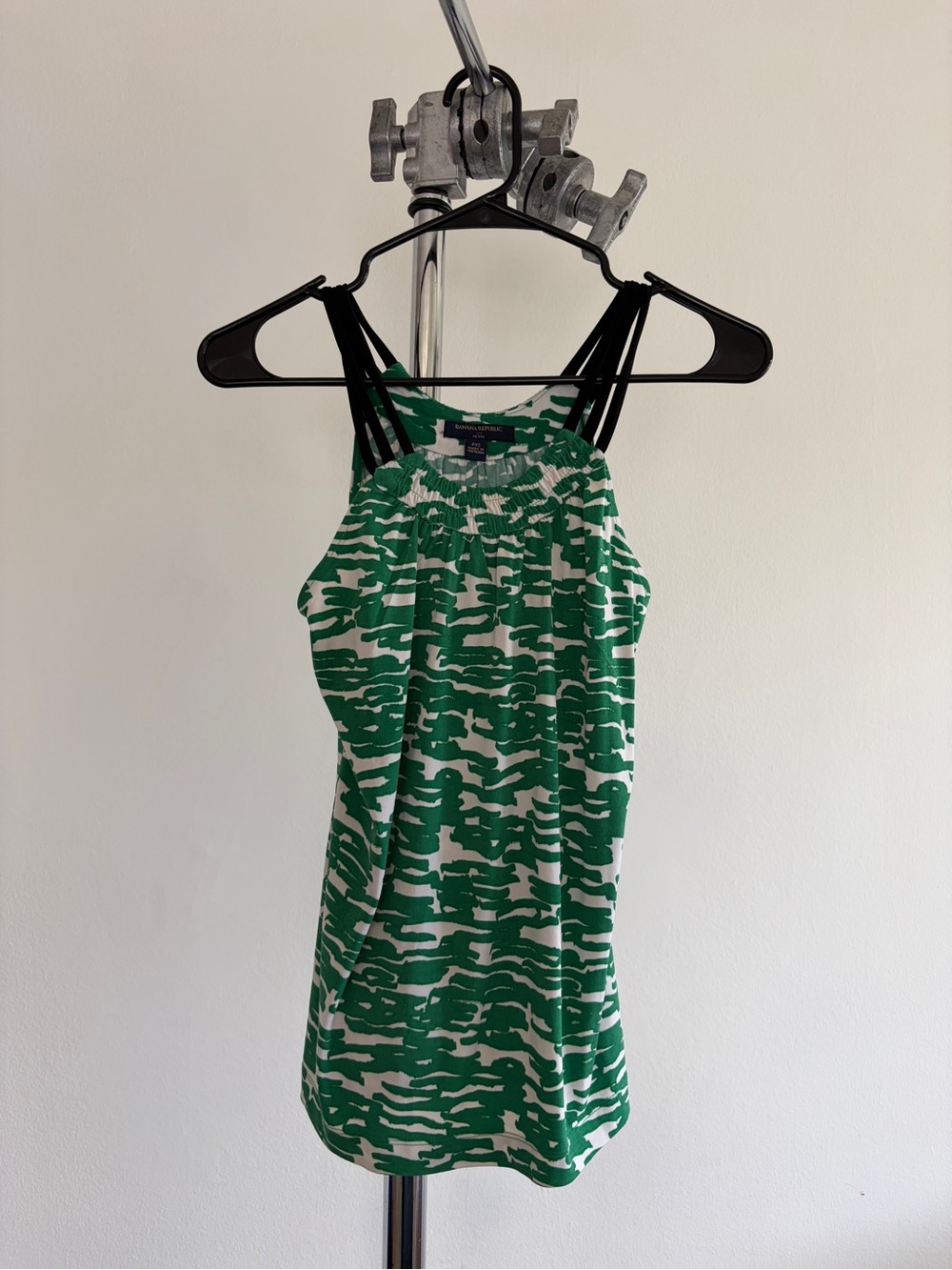 Banana Republic Green and White Patterned Girls' One-Piece Tank